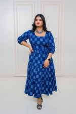 Blue Bow Heavy Dress