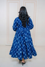 Blue Bow Heavy Dress