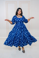 Blue Bow Heavy Dress