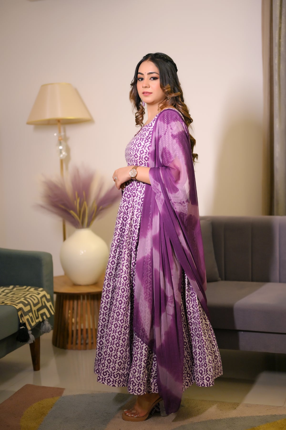 Lilac Dori Fit Suit Set