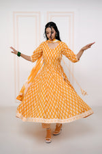 Noor Side Slit Angarkha Suit Set