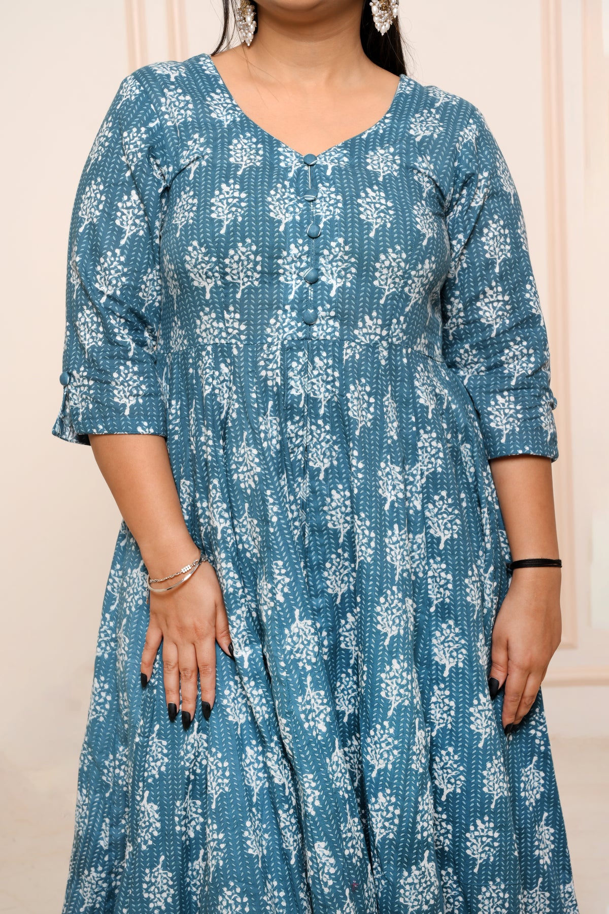 Meher Front Slit Suit Set