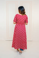 Scarlet Slit Kurti