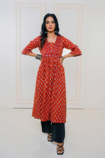 Scarlet Slit Kurti