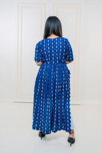 Blue Ink High Slit Kurti