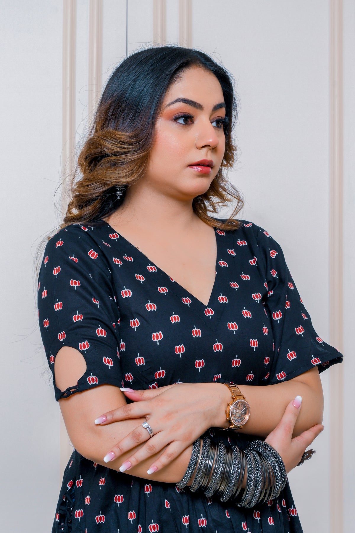 Black Alaya Kurti