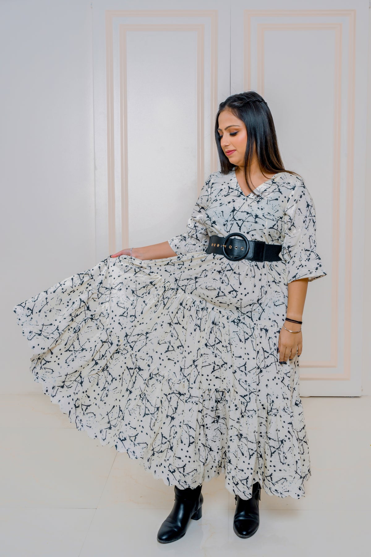 White Swan Dress