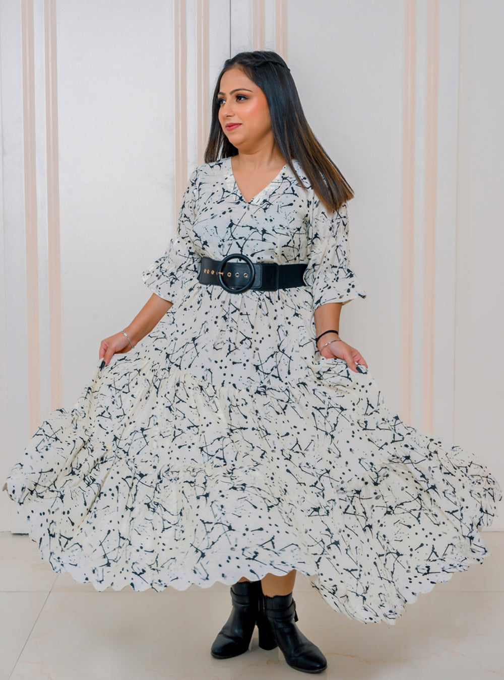 White Swan Dress
