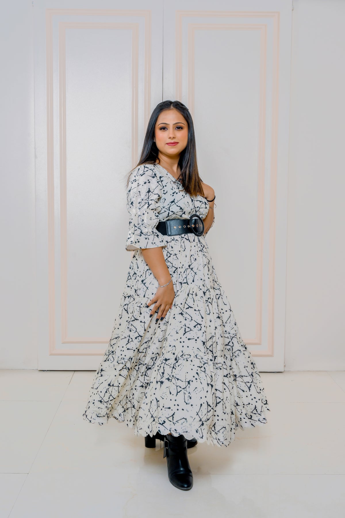White Swan Dress