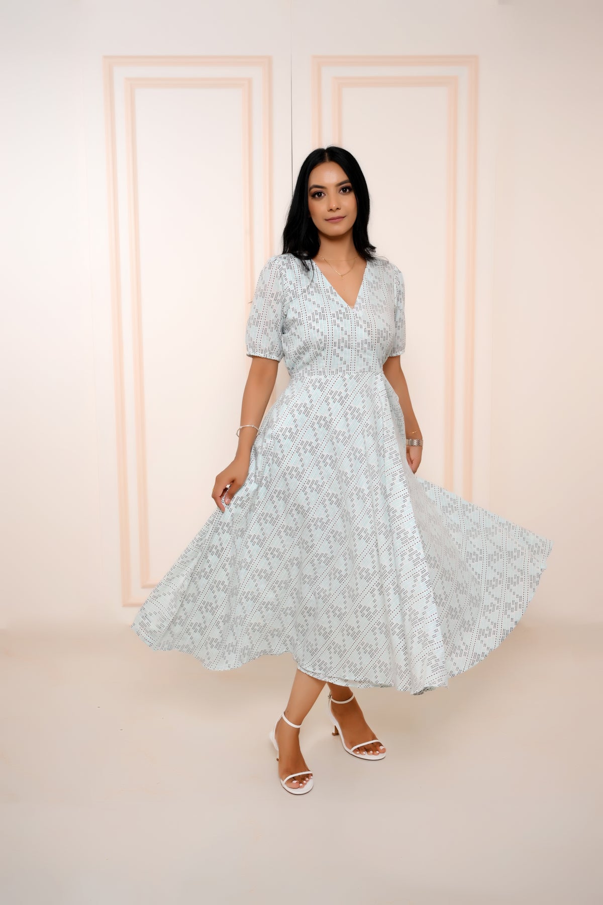 White Swan Dress