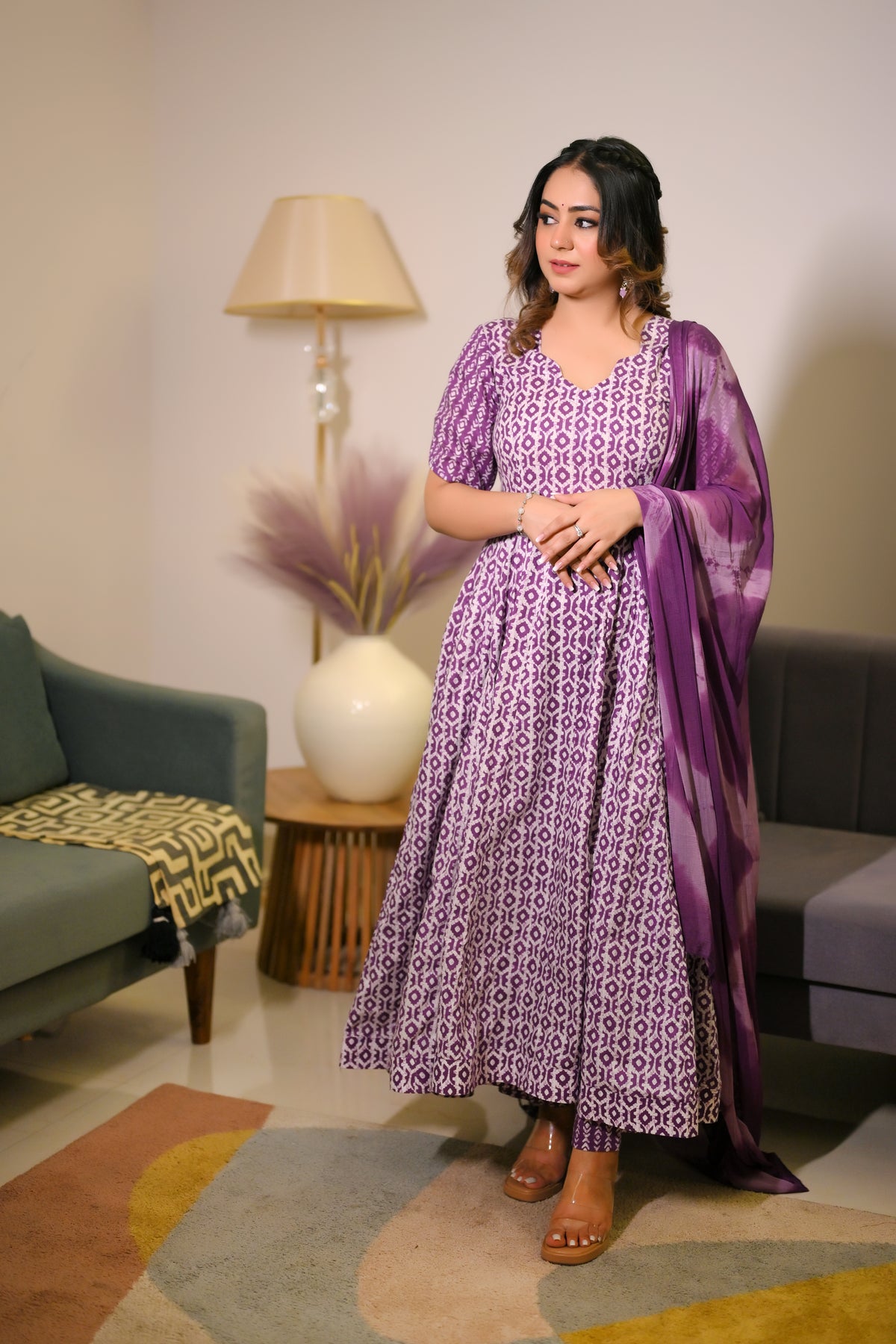 Lilac Dori Fit Suit Set