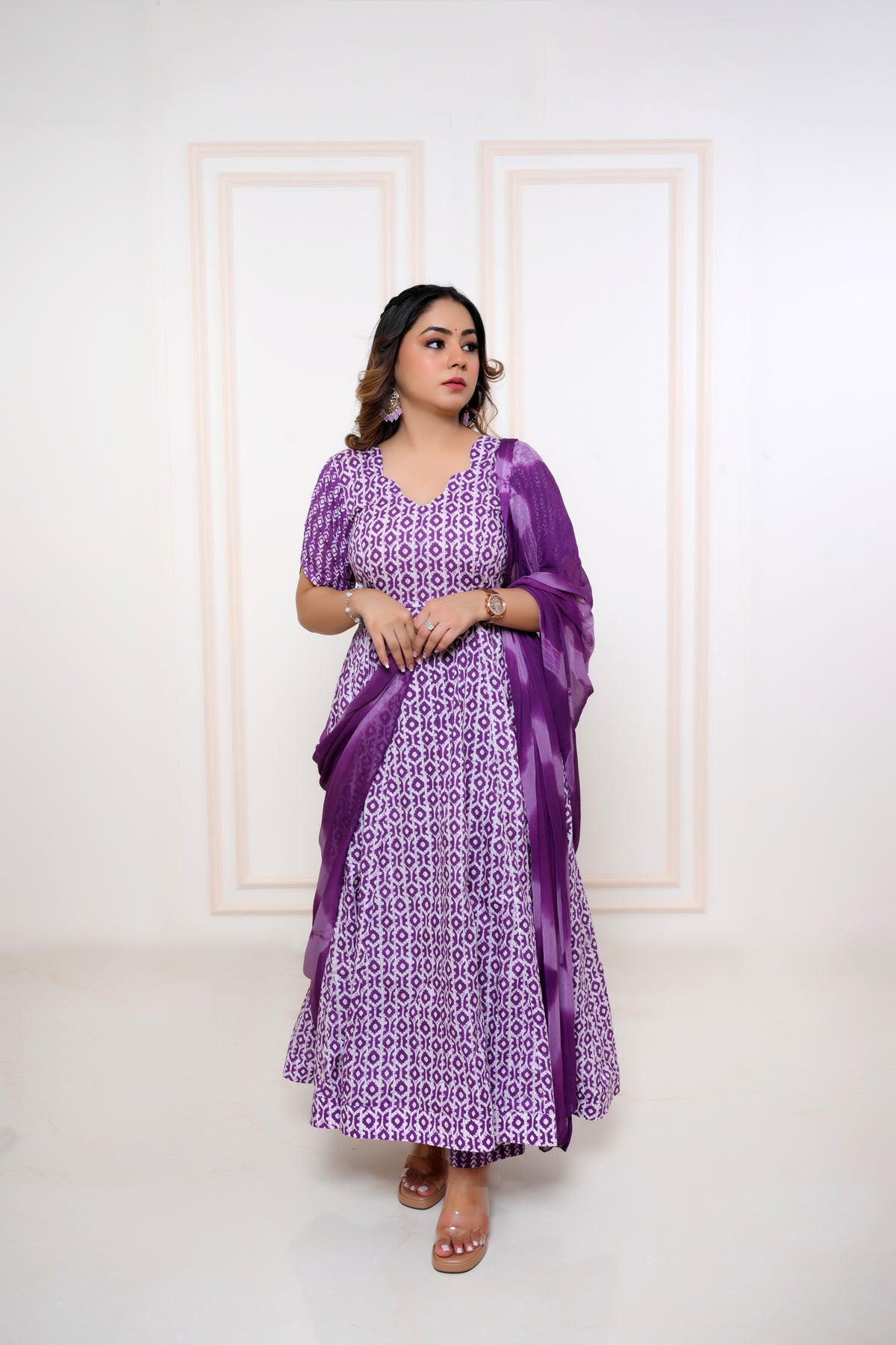 Lilac Dori Fit Suit Set