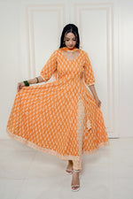 Noor Side Slit Angarkha Suit Set